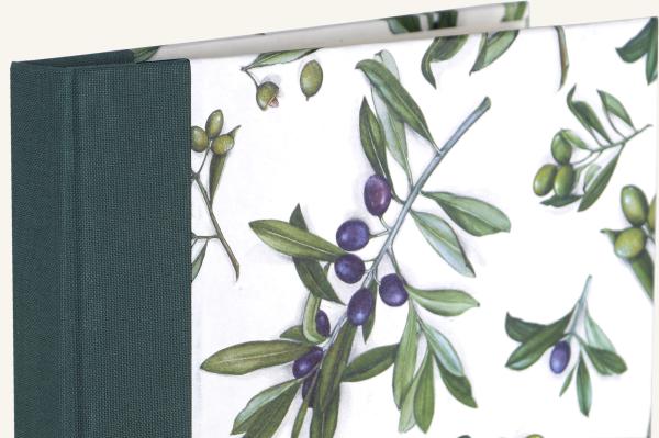 Diary with Olives motif